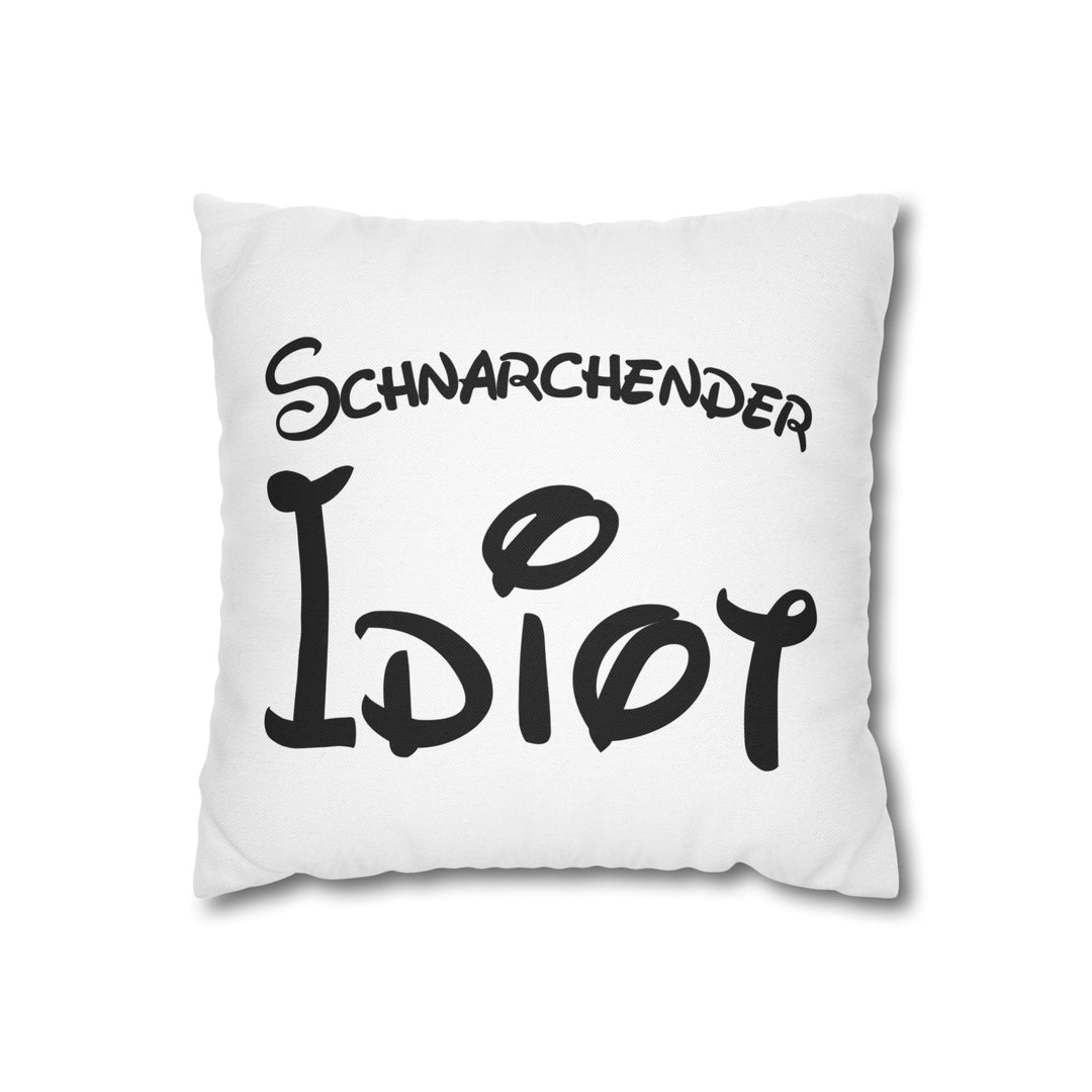 Schnarchender Idiot - Kissenbezug